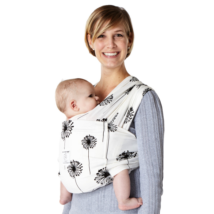 Baby K'tan Print Baby Carrier babywearing best baby wrap dandelion